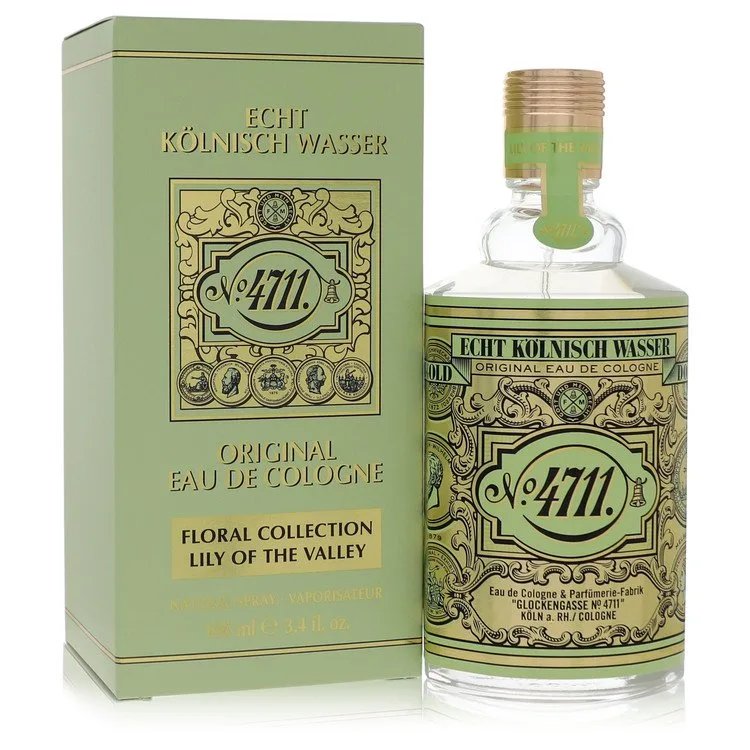4711 Floral Collection Lily Of The Valley Cologne 3.4 oz EDC Spray (Unisex) for Men