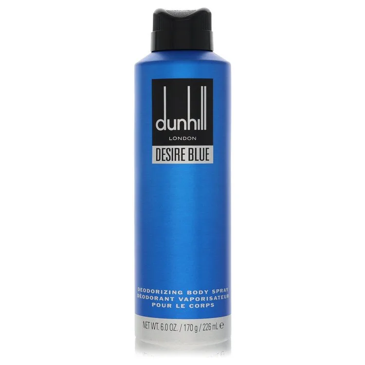 Desire Blue by Alfred Dunhill DEODORIZING BODY SPRAY 6 OZ for MEN
