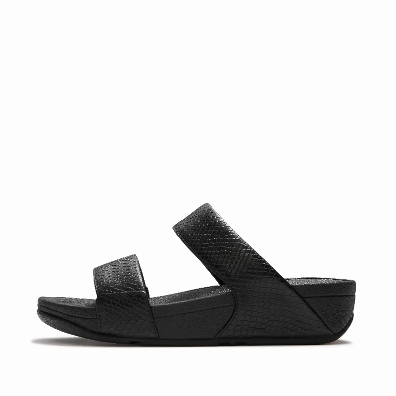 LULU Leather Slides
