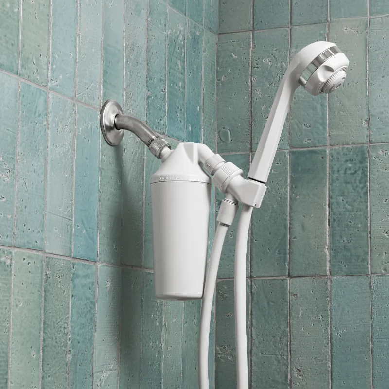 Aquasana Shower Water Filter Reduces 90%+ Chlorine Cleaner, Healthier, Shower Experience With Handheld Wand Aquasana, 1/2 Year/10,000 Gallon