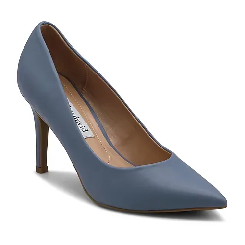 Charles David Geno Womens Pointed Closed Toe Stiletto Heel Pumps, 8 1/2 Medium, Blue