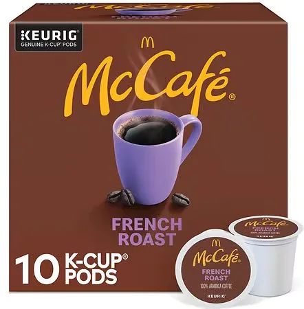 McCafe French Roast, K-Cup Pods, Dark Roast - 10.0 ea