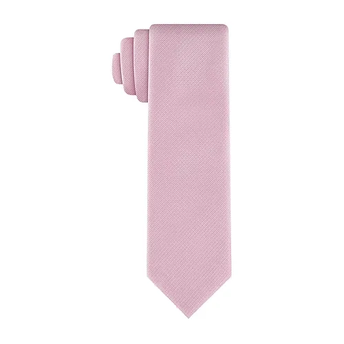 J. Ferrar Solid Tie, One Size, Pink