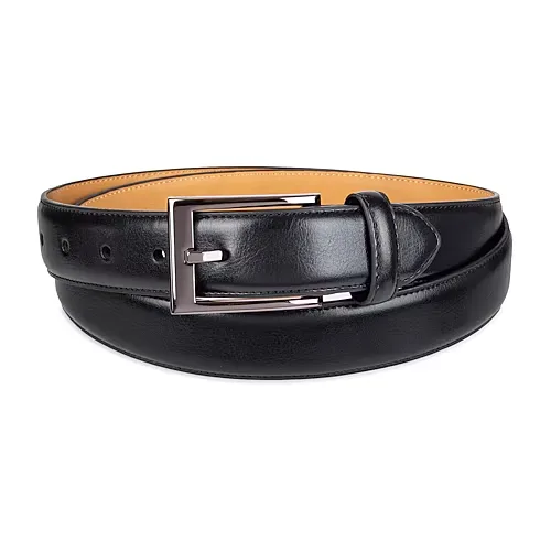 Dockers Feather Edge Mens Belt, M (34-36), Black