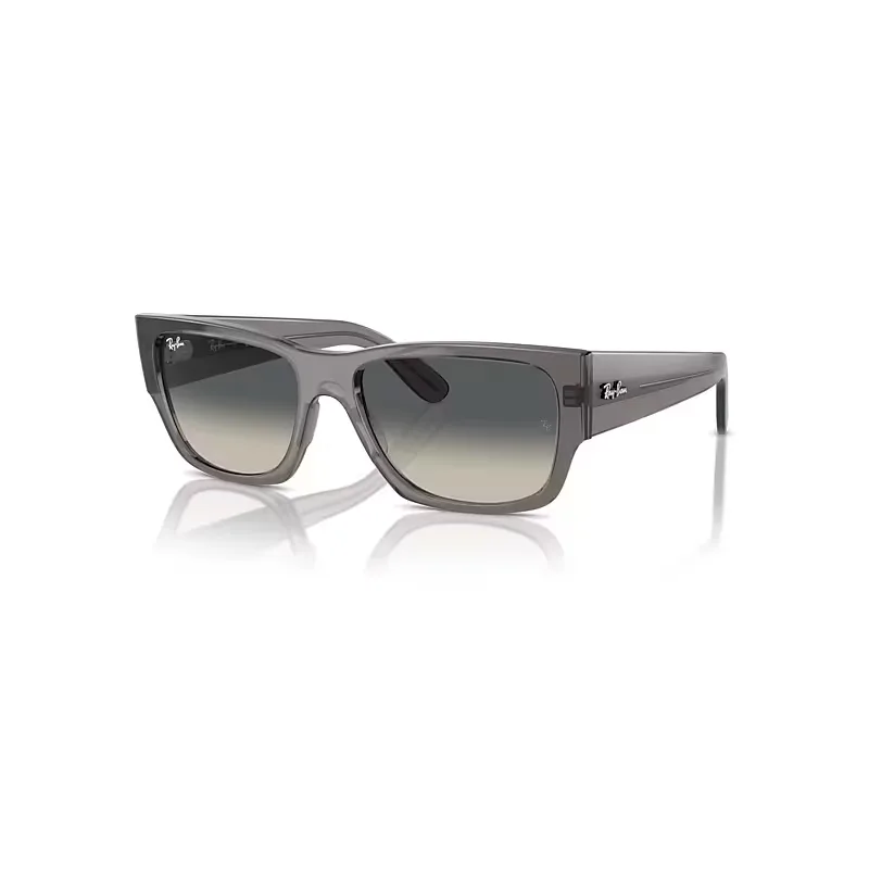 Ray-Ban Carlos Sunglasses Opal Dark Grey Frame Grey Lenses 56-18