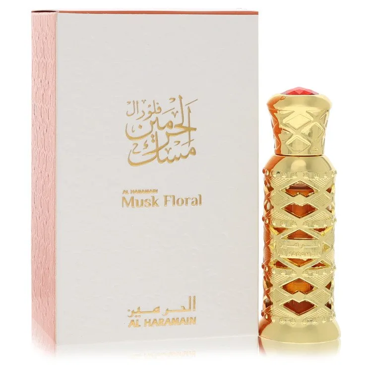 Al Haramain Musk Floral Perfume Oil 0.41 oz Concentrated Perfume Oil for Women