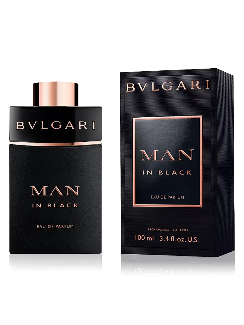 Bvlgari Man In Black by Bvlgari EAU DE PARFUM REFILLABLE SPRAY 3.4 OZ for MEN