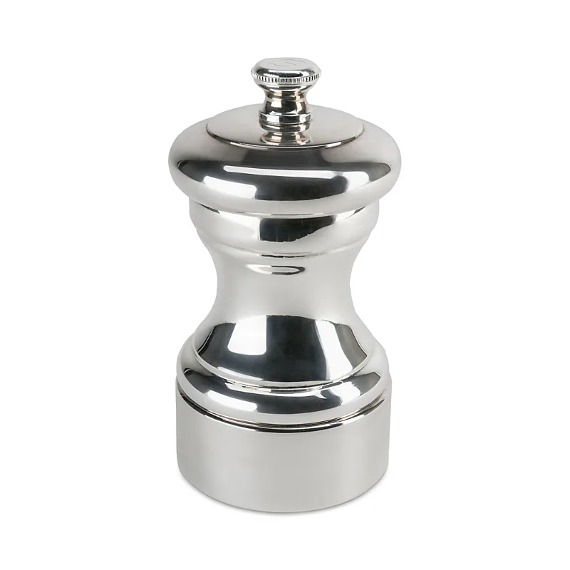 Peugeot Mignonnette Silver Plated Salt Mill, 4