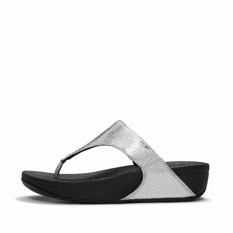 LULU Leather Toe-Post Sandals