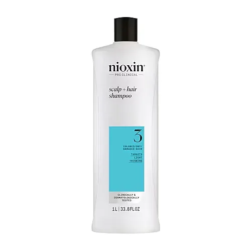 Nioxin System 3 Scalp + Hair Shampoo 33.8 oz., One Size