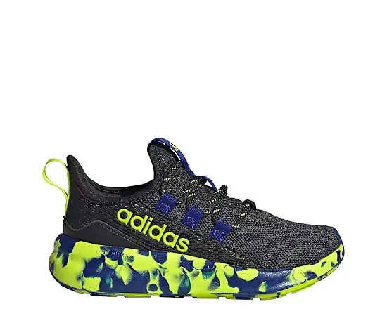 Adidas Boys Little-Big Kid Lite Racer Adapt 8 Slip On Sneaker