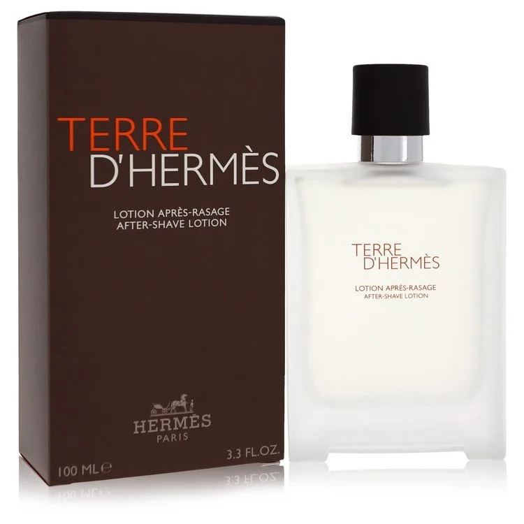 Terre D'hermes After Shave by Hermes 3.4 oz After Shave Lotion for Men