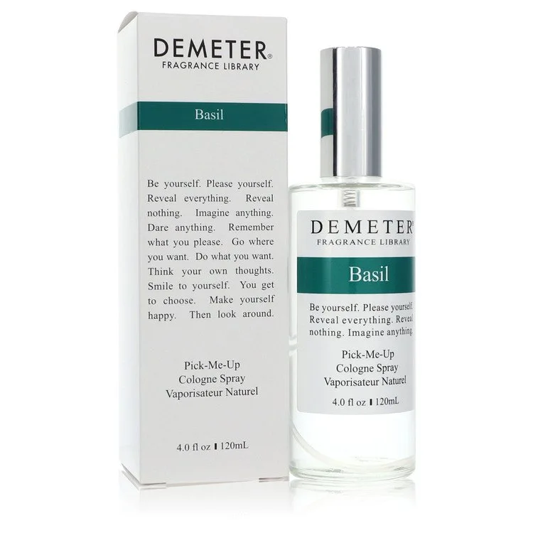 Demeter Basil Cologne by Demeter 4 oz Cologne Spray (Unisex) for Men