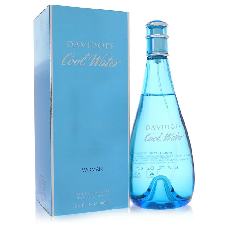 Cool Water Perfume by Davidoff 6.7 oz EDT Spray for Women