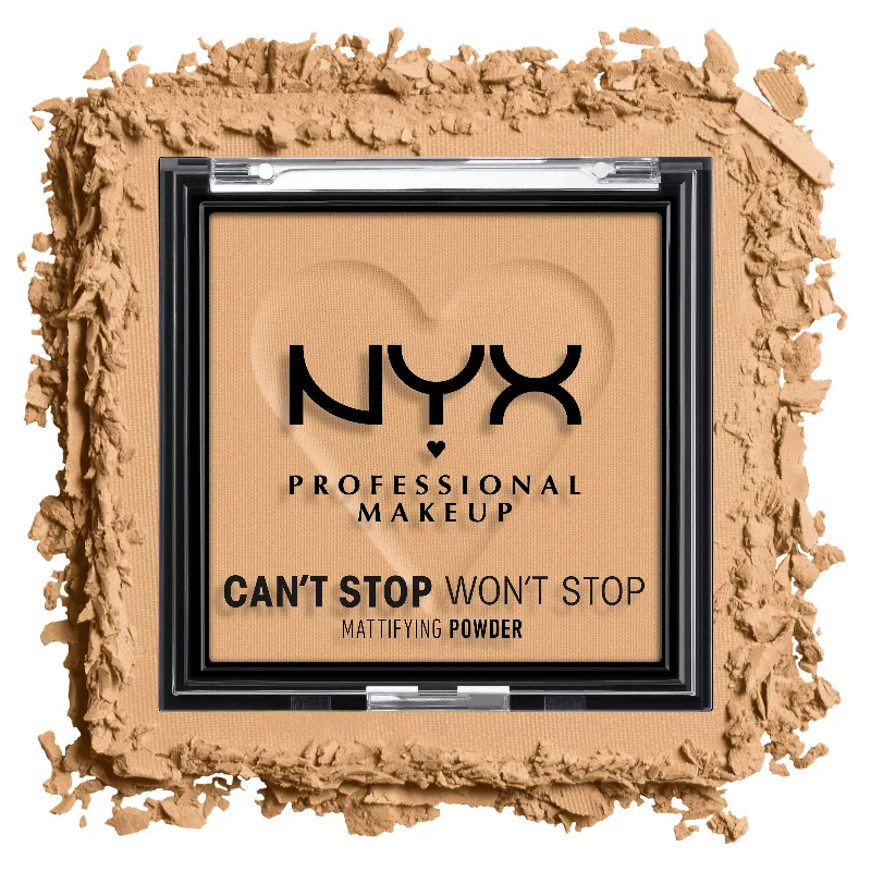 NYX Professional Makeup Can't Stop Won't Stop Matte Powder | Golden