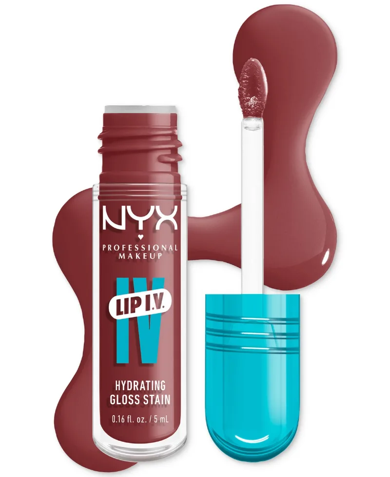 Nyx Professional Makeup Lip Iv Hydrating Gloss Stain - Hydra Honey