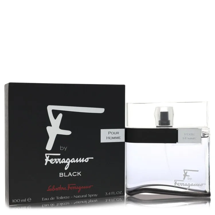 F Black Cologne by Salvatore Ferragamo 3.4 oz EDT Spray for Men