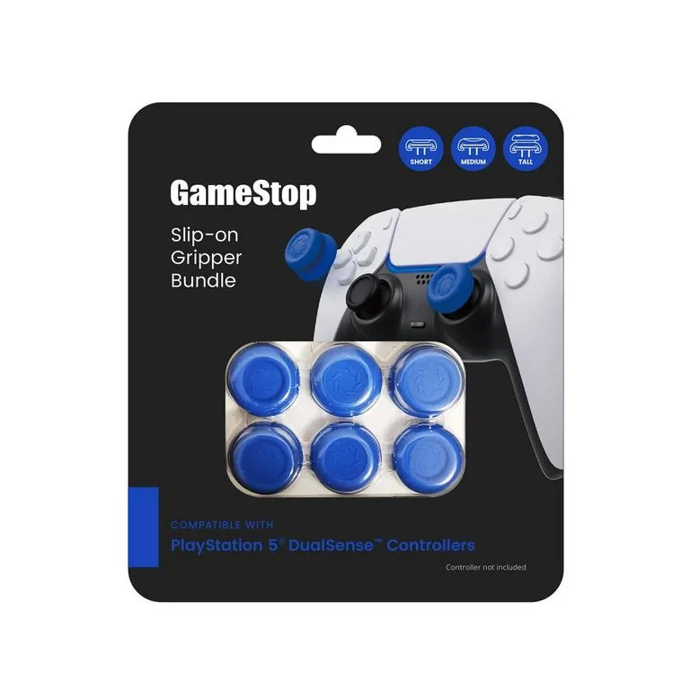 GameStop Slip-On Grips Bundle for PlayStation 5