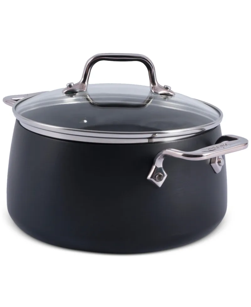 All-Clad HA1 Expert Nonstick Hard-Anodized 4-Qt. Soup Pot & Lid - Black