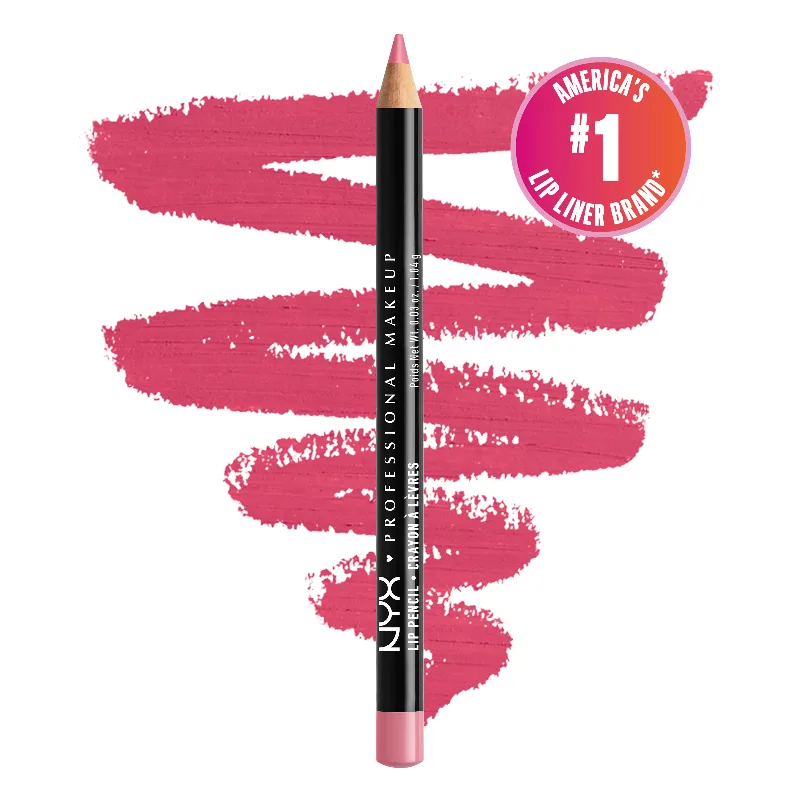 NYX Professional Makeup Slim Lip Pencil Creamy Lip Liner | Pinky
