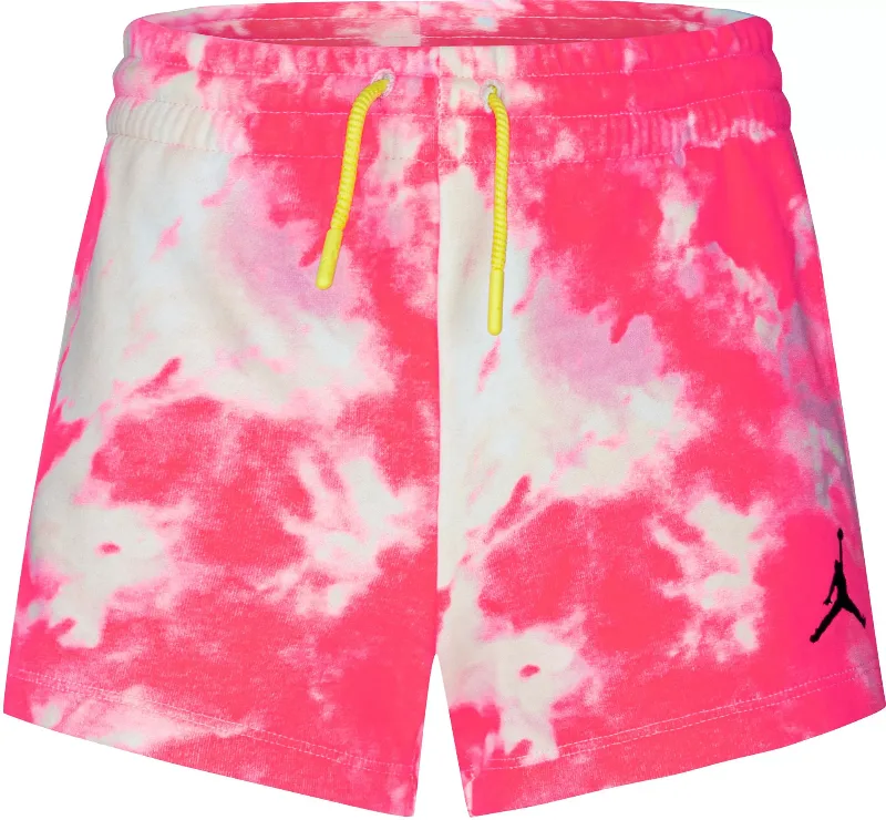 Jordan Girls' Fleece Shorts, Medium, Atmosphere