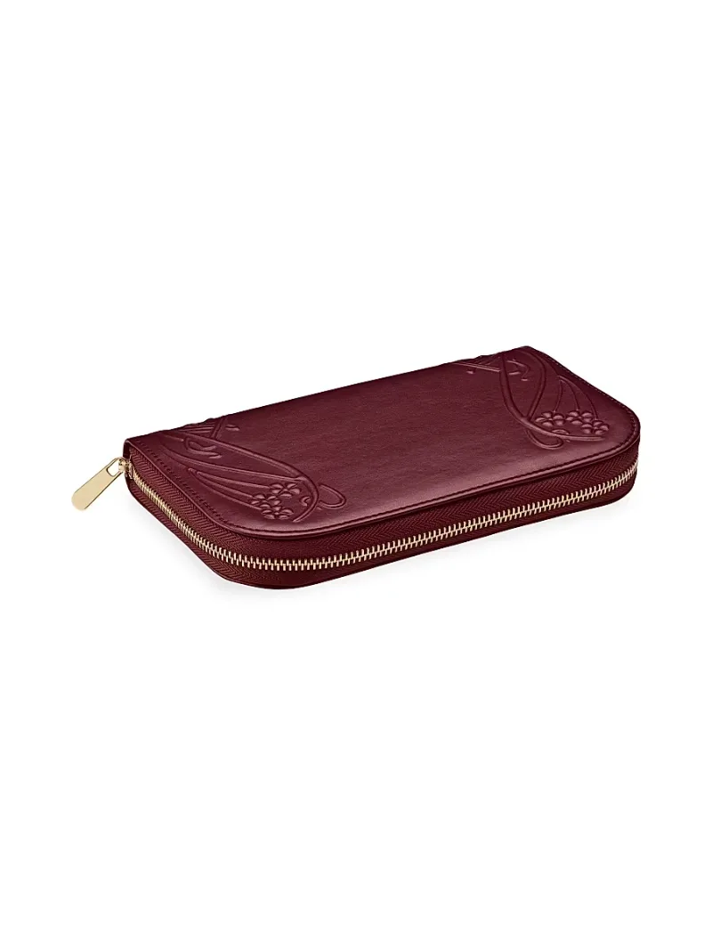 Wolf Liberty Travel Portfolio - Burgundy