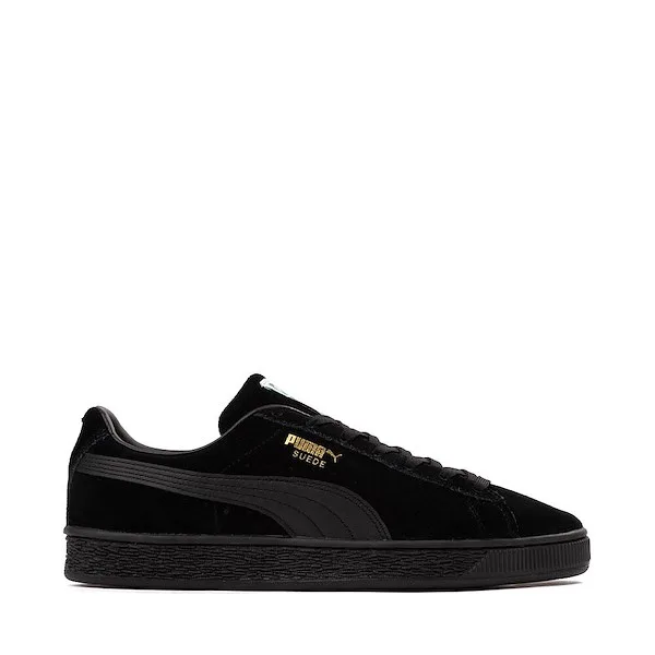 Mens PUMA Suede Classic Sneaker - PUMA Black / PUMA Black