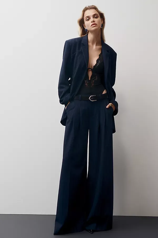 By Anthropologie Triangle Buckle Belt