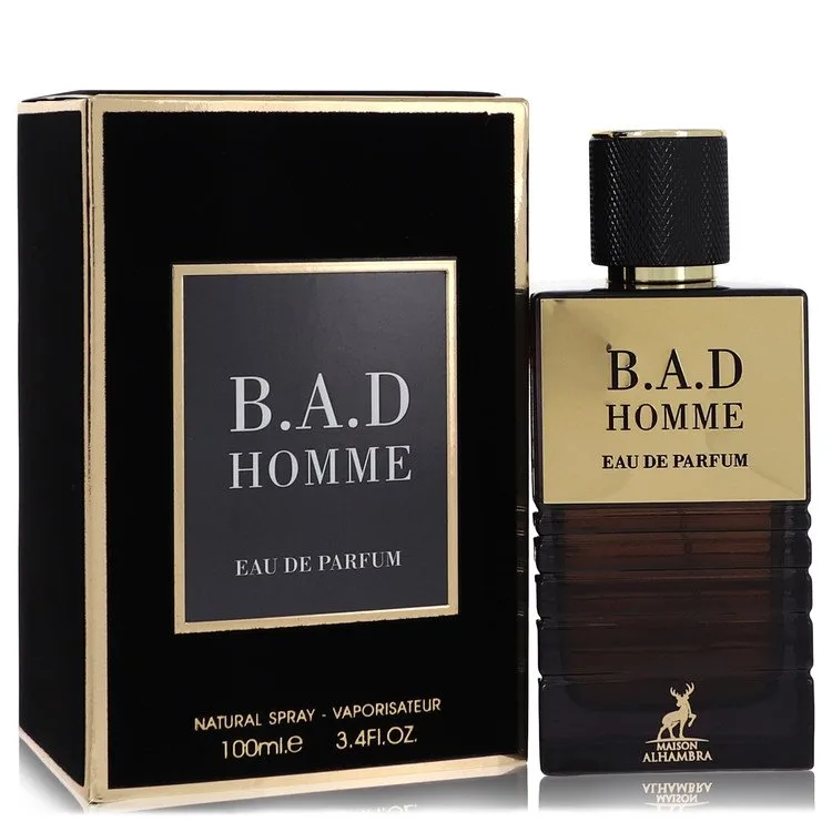 B.a.d Homme Cologne by Maison Alhambra 3.4 oz EDP Spray for Men
