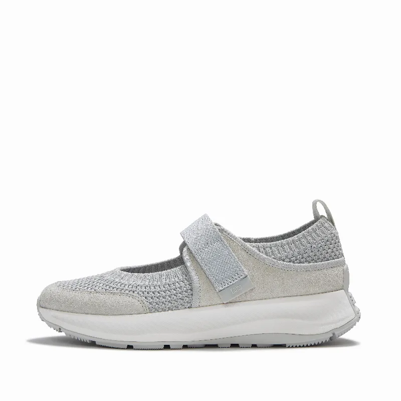 F-MODE Flow Suede Mary Jane Sneakers