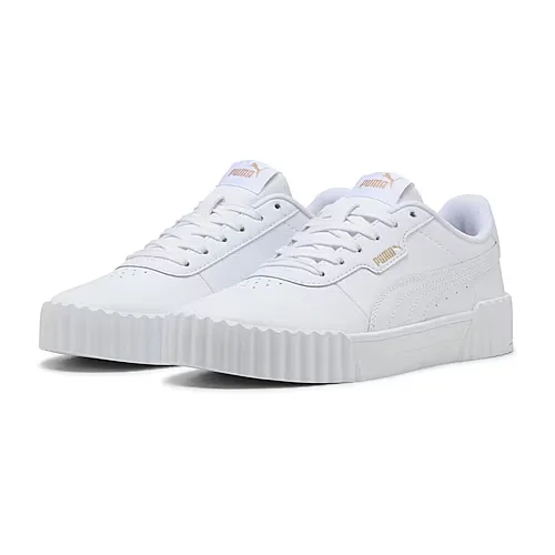 PUMA Carina 3.0 Womens Sneakers, 9 1/2 Medium, White