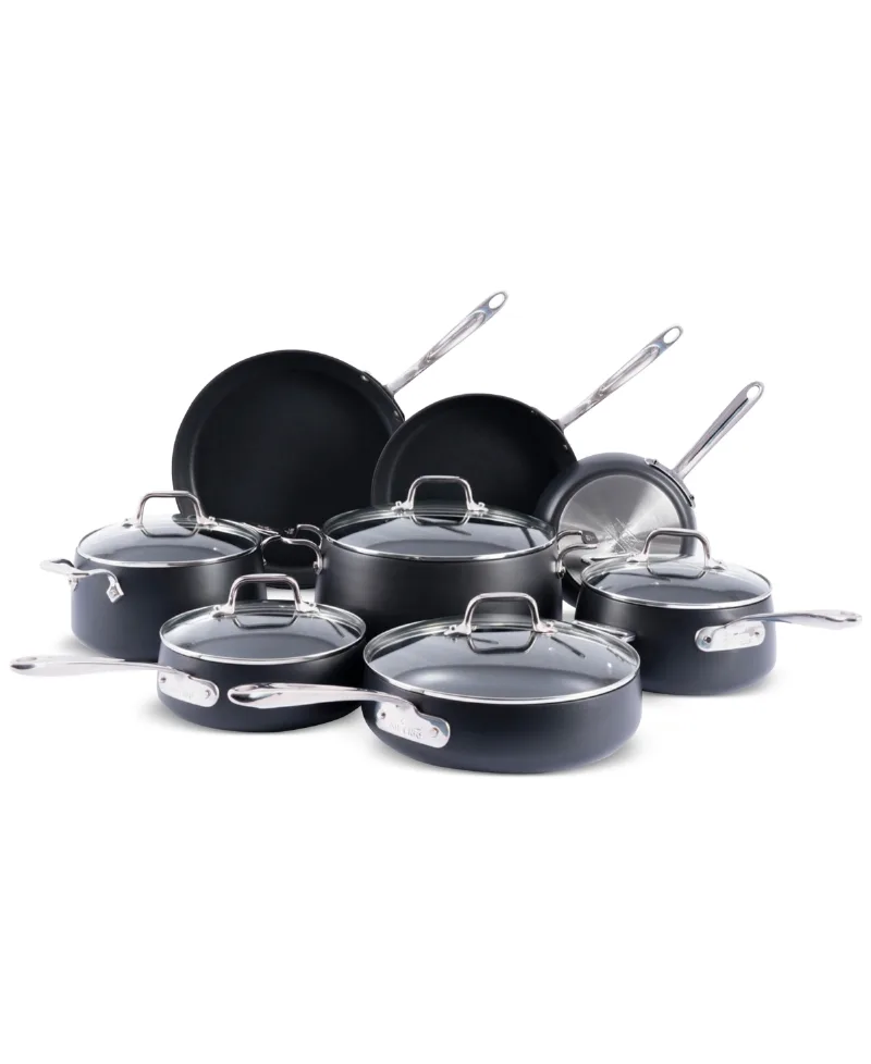 All-Clad HA1 Expert 13-Piece Cookware Set - Black
