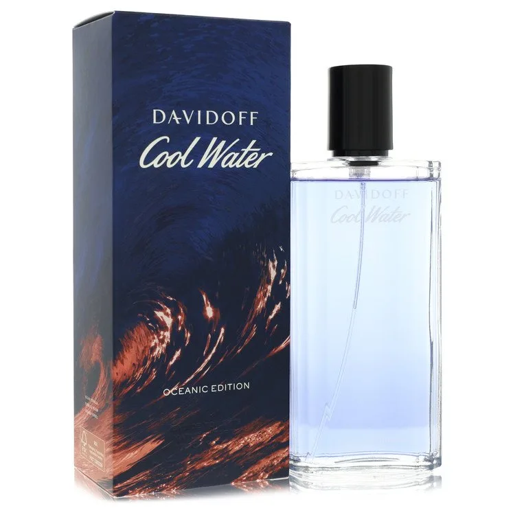 Cool Water Oceanic Cologne by Davidoff 4.2 oz EDT Spray for Men