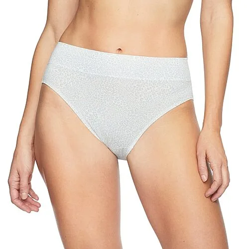 Warners No Pinching, No Problems Tailored Hi-Cut Panty- 5138, Xx-large, White