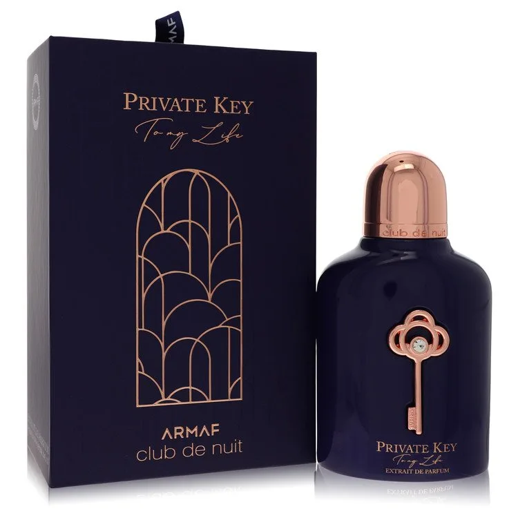 Club De Nuit Private Key To My Life Pure Perfume 3.4 oz Extrait De Parfum Spray (Unisex) for Men