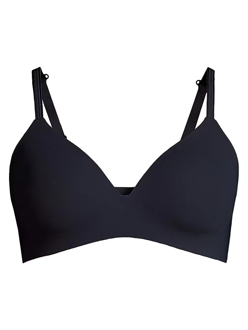 Le Mystere Women's Second Skin Wireless Bra - Black - Size 32E