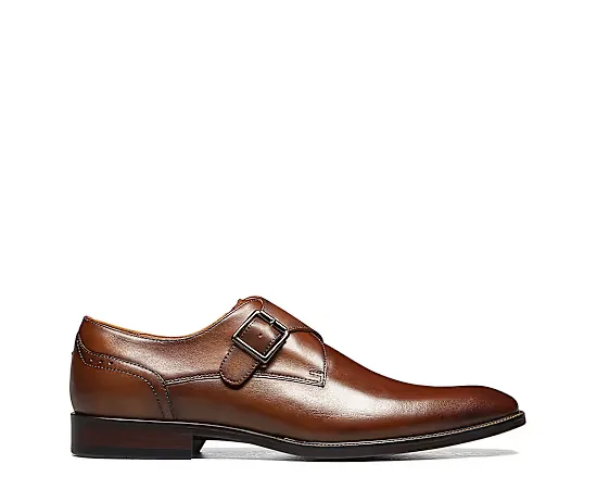 Florsheim Men's Sorrento Plain Toe Single Monk Strap