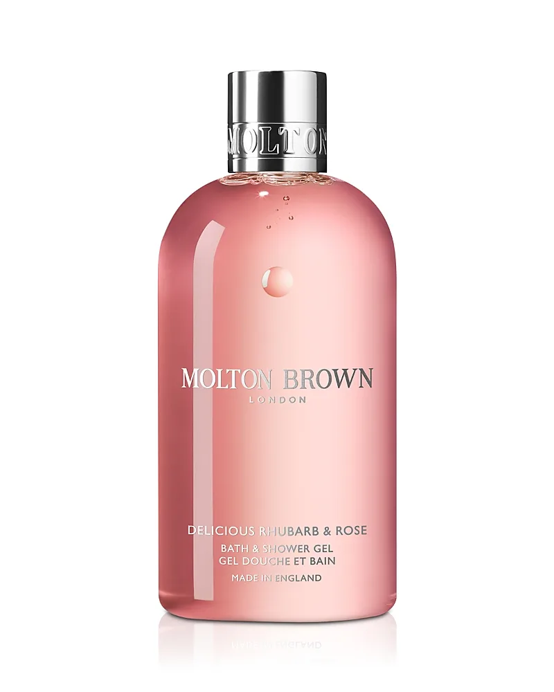 Molton Brown Delicious Rhubarb & Rose Bath & Shower Gel 10 oz.