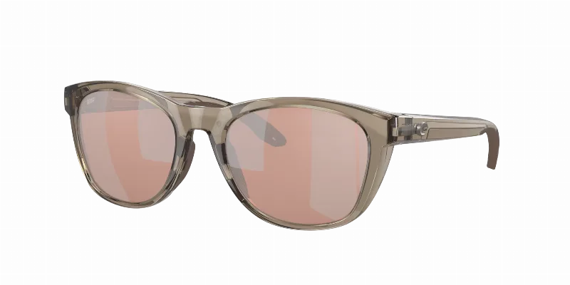 COSTA Woman Sunglasses Aleta  -  Frame color: Taupe Crystal, Lens color: Copper Silver Mirror