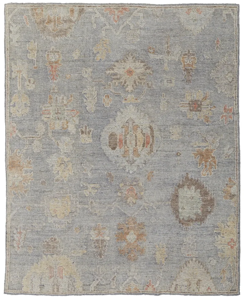 Feizy Grafton 69FMF 5'6"x8'6" Area Rug - Blue, Gray