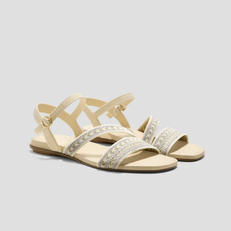 VIVAIA AdaptAll™ Flat Sandals (Demi)|ASHY THREAD|5.5-6