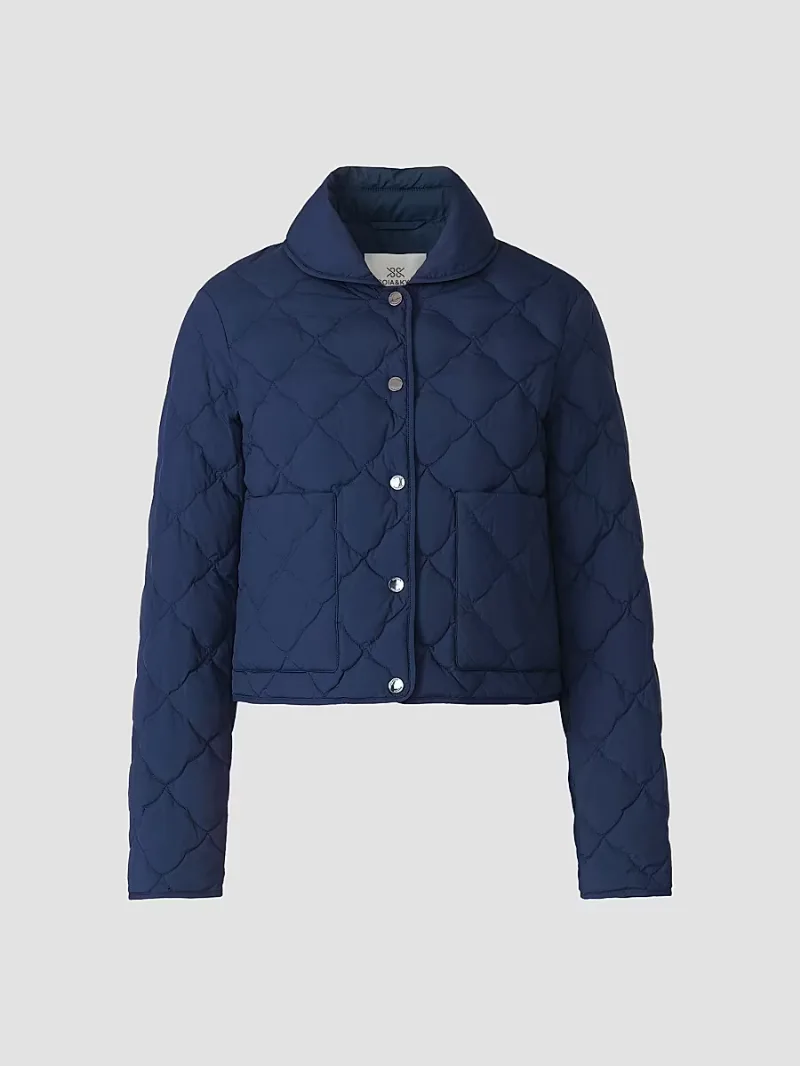 Soia & Kyo Women's Dixie Quilted Down Jacket - Night Blue - Size Small
