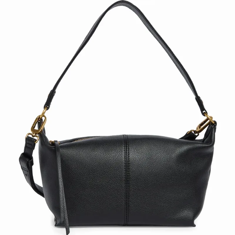 HOBO Laguna Leather Crossbody Bag in Black at Nordstrom Rack