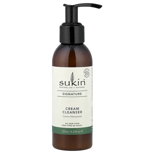Sukin, Signature, Cream Cleanser, 4.23 fl oz (125 ml)