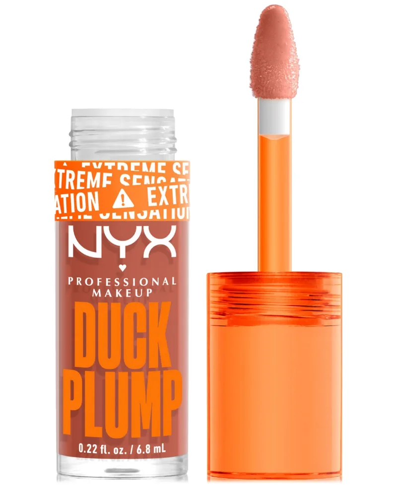 Nyx Professional Makeup Duck Plump Lip Gloss - Apri Caught