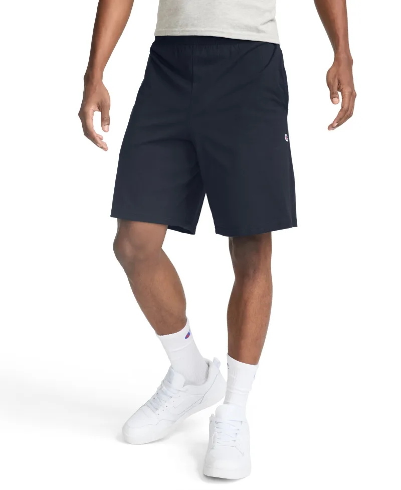 Champion Men's 9" Jersey Shorts - Navy