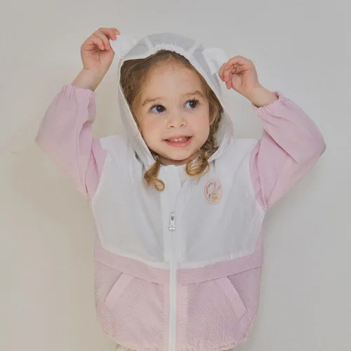 ORGANICMOM - Pink Windbreaker Poly Jumper (MKSTJP10)