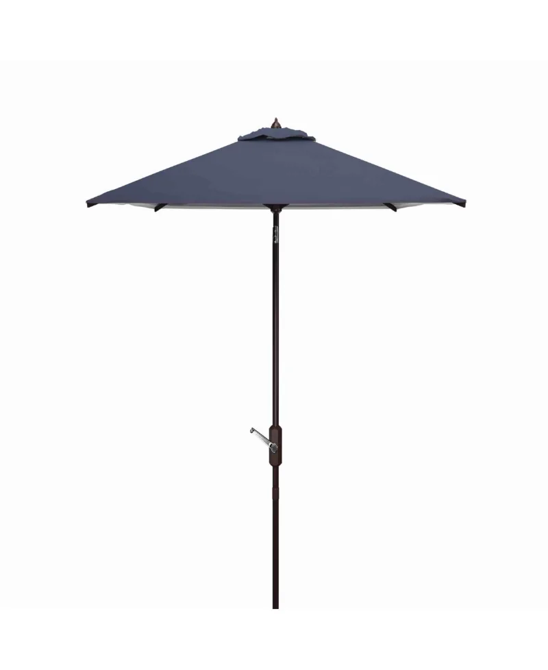 Athens 7.5'Square Umbrella - Navy, White