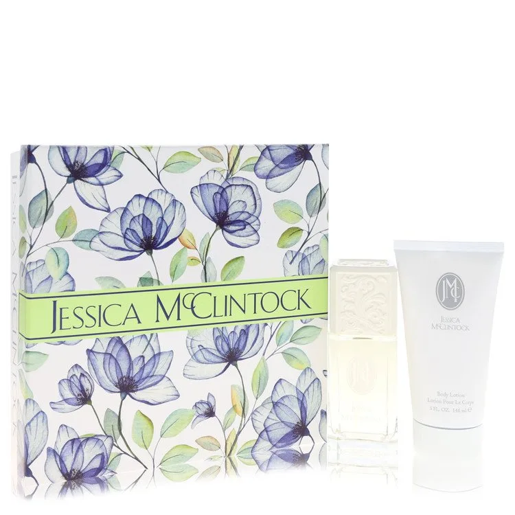 Jessica Mc Clintock for Women, Gift Set (3.4 oz EDP Spray + 5 oz Body Lotion)