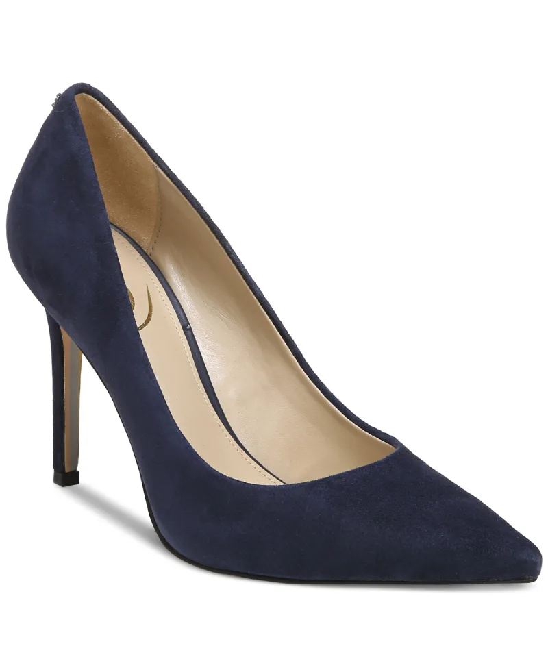 Sam Edelman Women's Hazel Pumps - Baltic Navy Suede